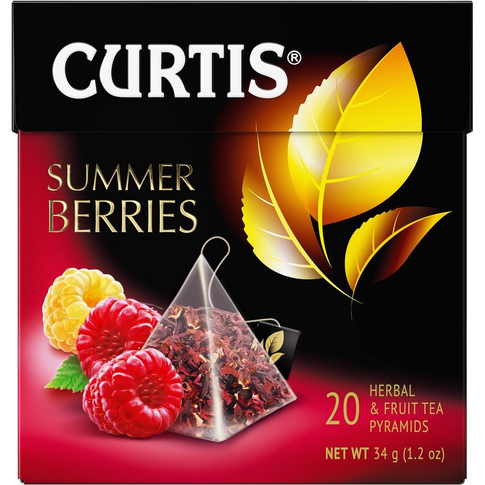 Trà Thảo Mộc Trái Cây Túi Lọc Hiệu Curtis Hương Táo, Mâm Xôi, Dâu Tây – Tea Curtis Summer Berries