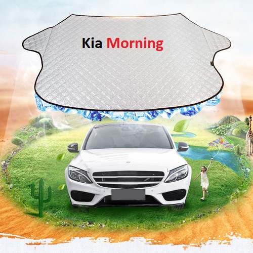 Bạt Che Kính Lái Ô Tô Kia Morning 3 lớp Cách nhiệt hiệu quả