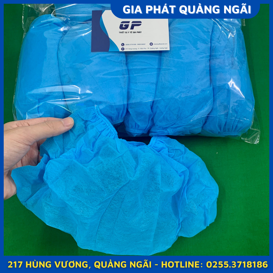 BAO GIÀY Y TẾ CHƯA TIỆT TRÙNG BẲNG VẢI KHÔNG DỆT
