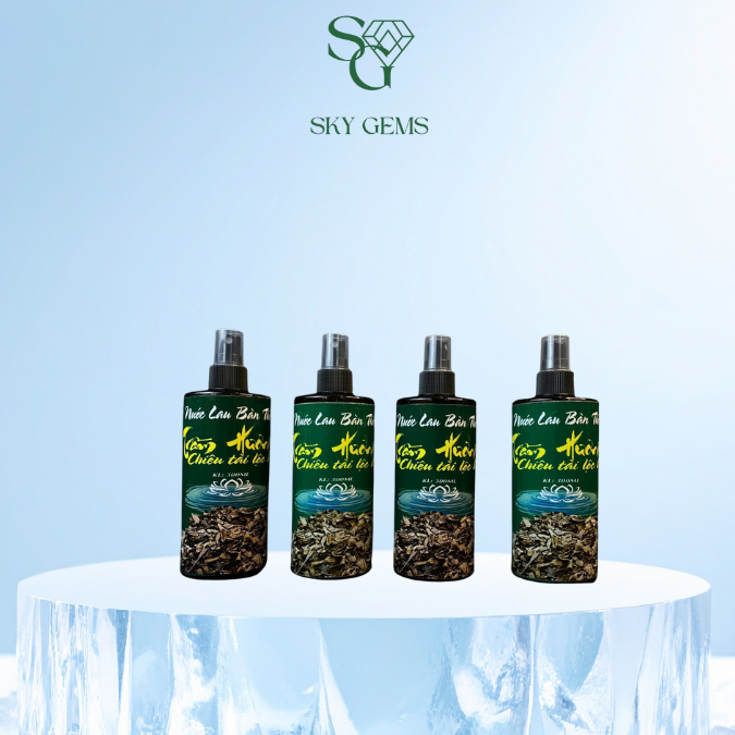 Nước Lau Ban Thờ Trầm Hương Cao Cấp – Nước Cất Tinh Khiết – Làm Sạch, Thanh Tịnh, Khử Mùi