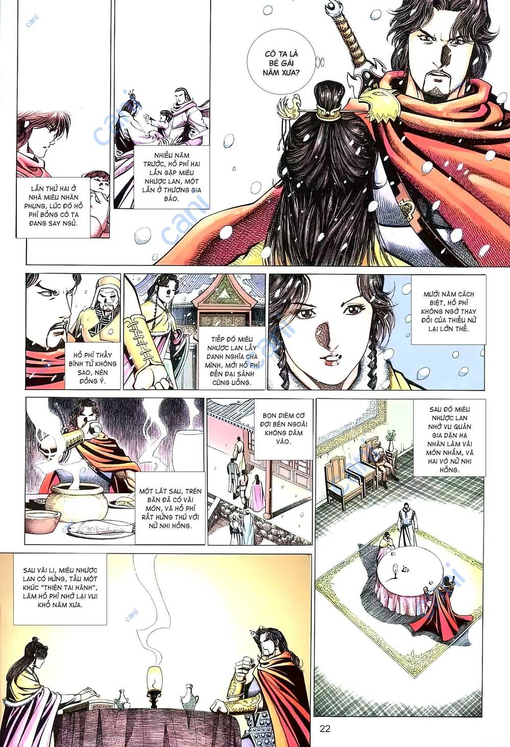 tuyết sơn phi hồ - mã vinh thành chapter 34 7