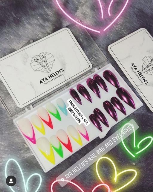 Combo 10 hộp đựng móng up