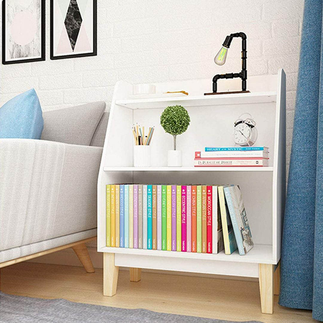Kệ để đồ chơi cho bé SMLIFE Killisnoo | Gỗ MDF dày 17mm chống ẩm | D60xR25xC75cm
