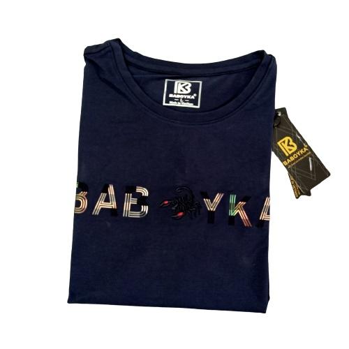 Áo Phông Nam Chất Cotton In Thêu Logo Trước Ngực cách Điệu Phong Cách Trẻ Trung Năng Động