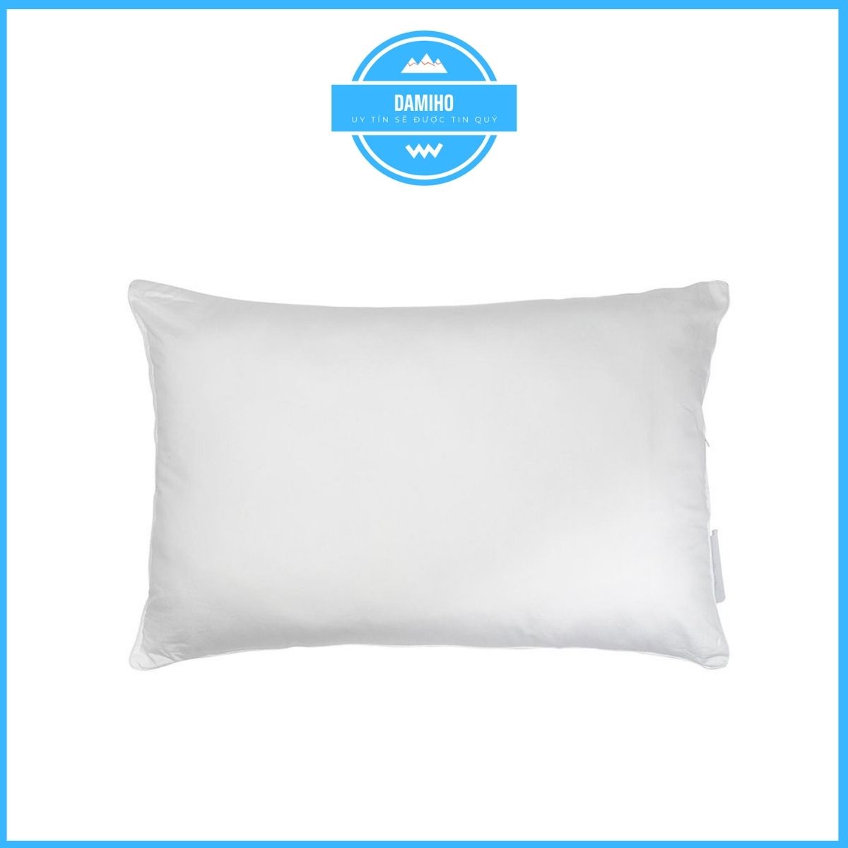 Ruột gối hơi cao cấp 40x60cm có dây kéo giặt được gòn Ruột gối ngủ gối hơi
