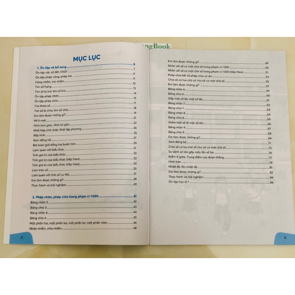 Sách - Vở thực hành Toán 3 tập 2