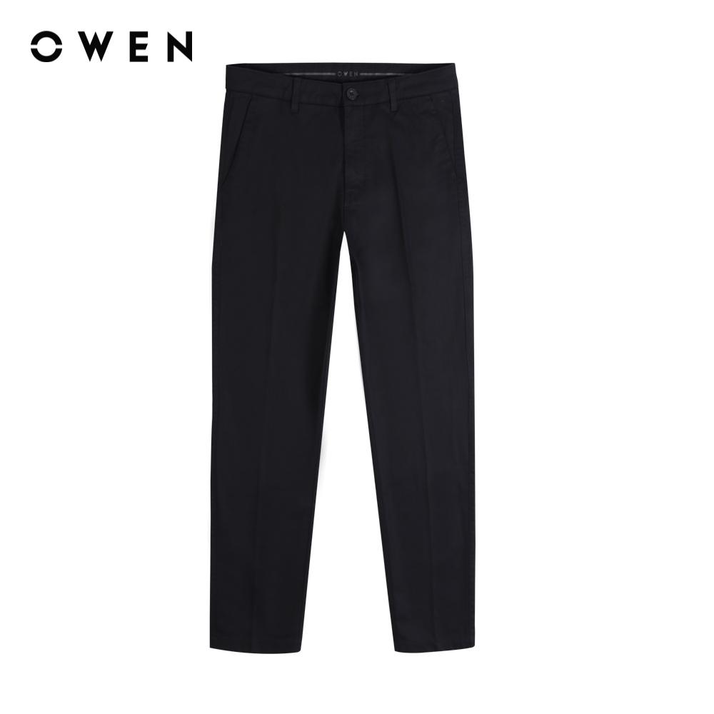 Quần khaki CVC Spandex Trơn