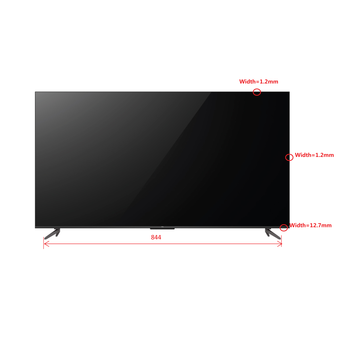 GOOGLE Tivi 43'' 4K HDR - TCL 43T66 - Gam Màu Rộng Dolby Audio - Tivi Giá Rẻ Chất Lượng -Hàng chính hãng