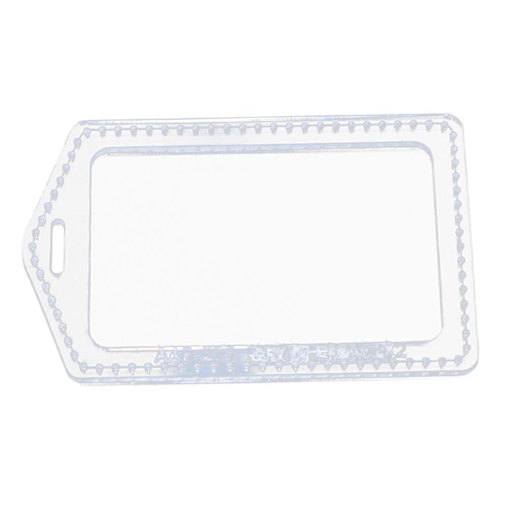 Acrylic Pattern Stencils Template Leather ID  Holder Making