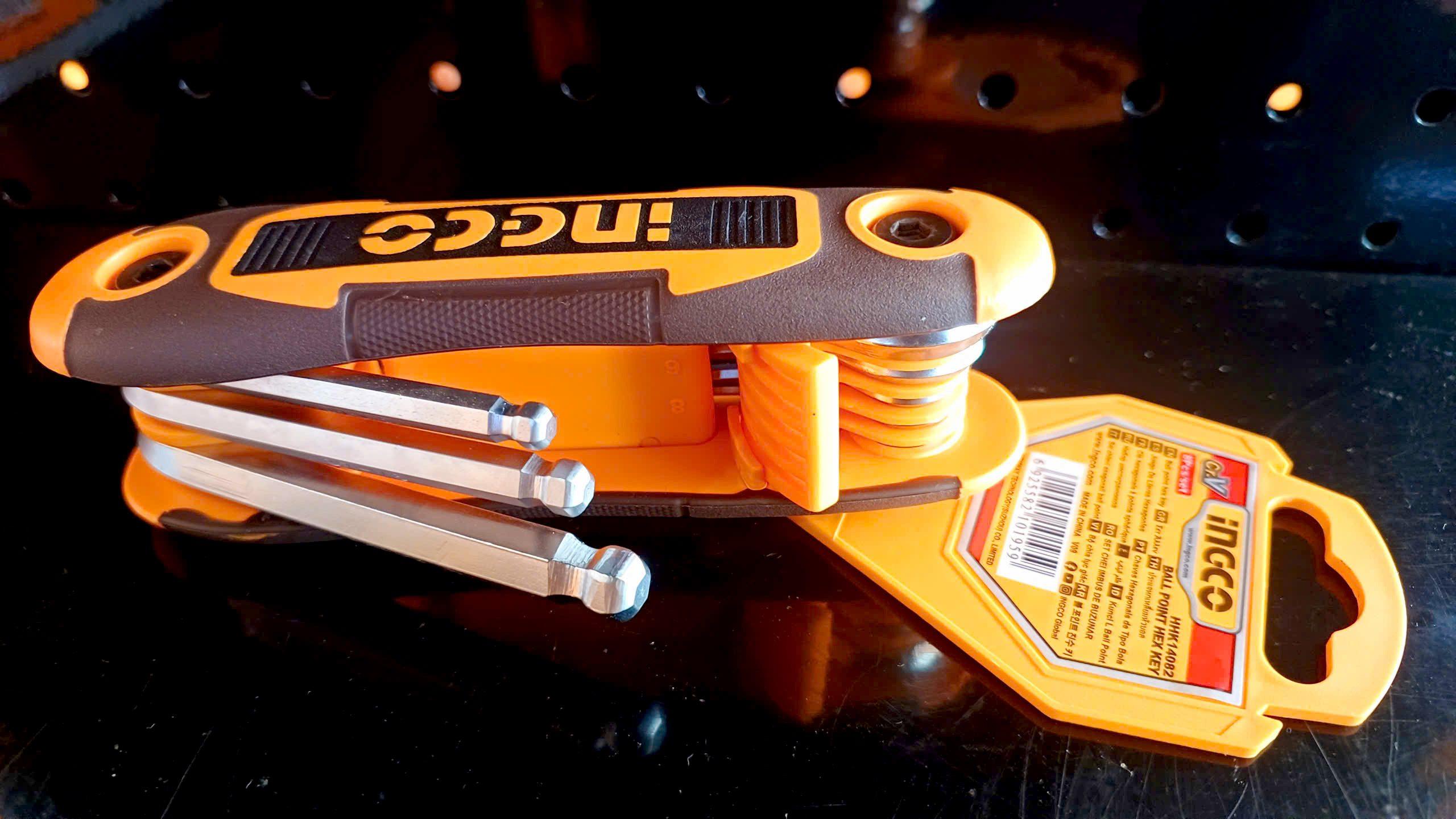 BỘ LỤC GIÁC 8 MÓN 2.0-8.0MM HHK14082 INGCO - HÀNG CHÍNH HÃNG