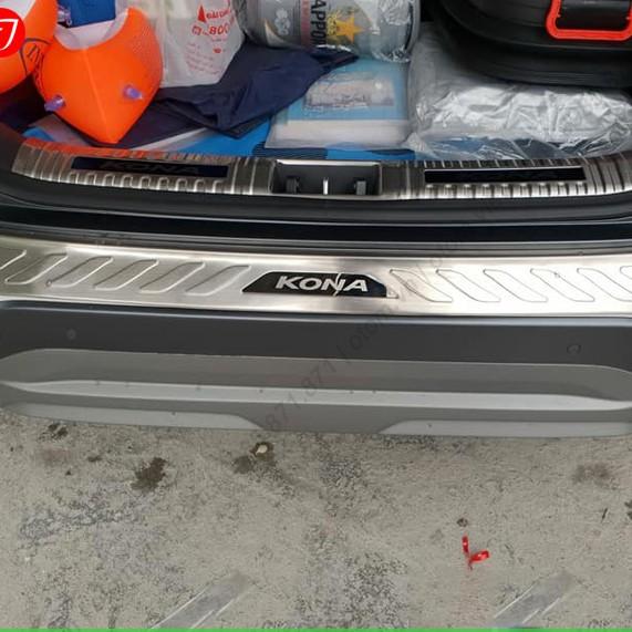 Chống Trầy Cốp Dành Cho Xe KONA 2018 2019 2020 mẫu Inox