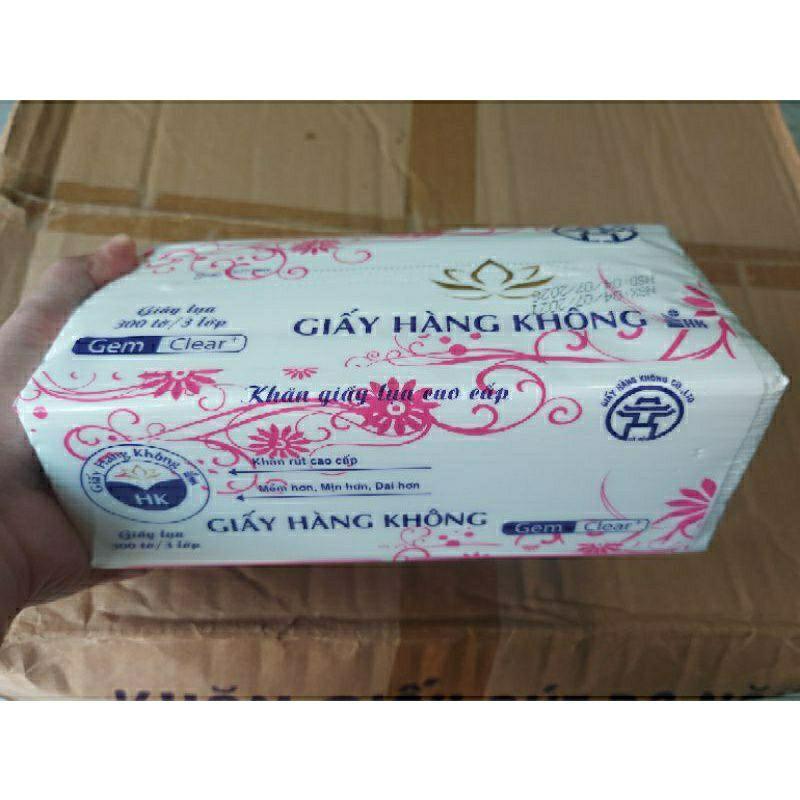 Khăn giấy rút lụa con thỏ gấu trúc sipiao cầu vồng - Giấy ăn rút lụa hàng không việt nam siêu dai siêu trắng