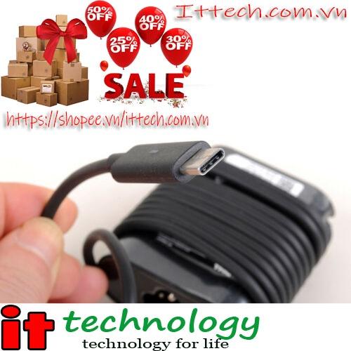 Sạc dùng cho Laptop Dell XPS 13 9350 9360 9365 65W Type-C