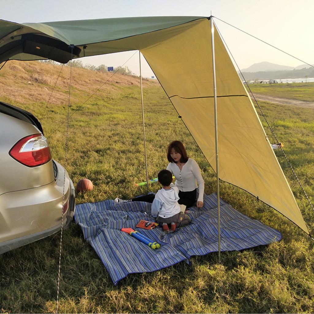 Bạt Mái Che Ô Tô, Đổ xe Picnic cao cấp SunWind 4,4x2m big size