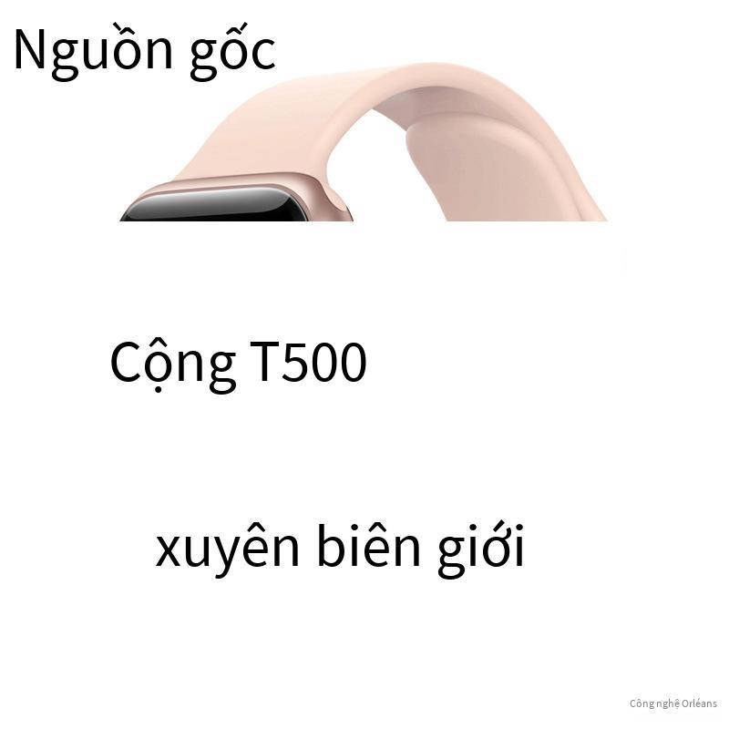 Đảm Bảo Chất Lượng T500 + Plus Đồng Hồ Thông Minh Cuộc Gọi Bluetooth Oxy Trong Máu Đo Nhịp Tim Đo Quãng Đường Đi Đồng Hồ Thể Thao Đa Năng