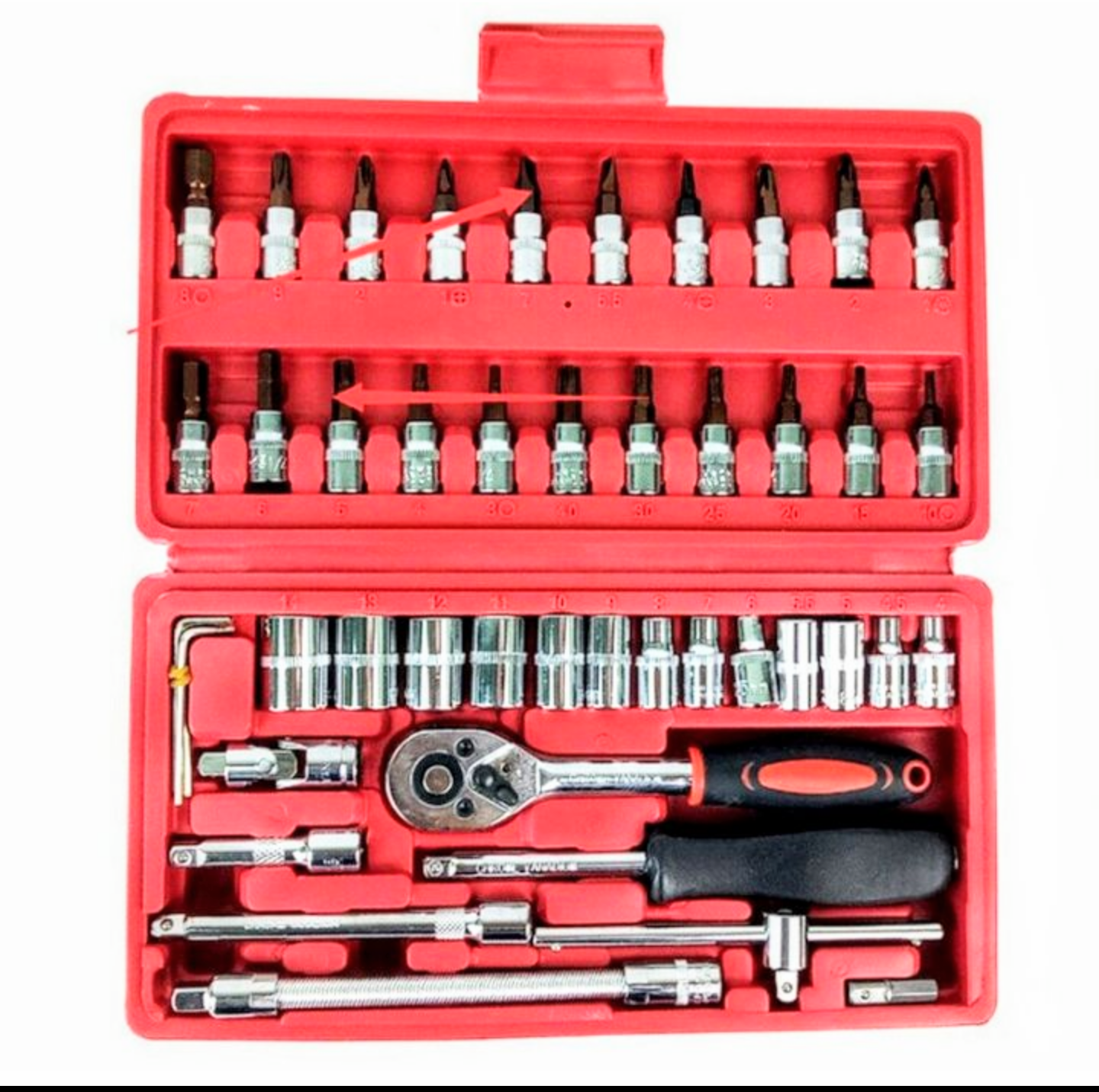 CHỌN BỘ ĐỒ NGHỀ SỬA CHỮA 46 CHI TIẾT TIỆN DỤNG HÀNG CHUẨN