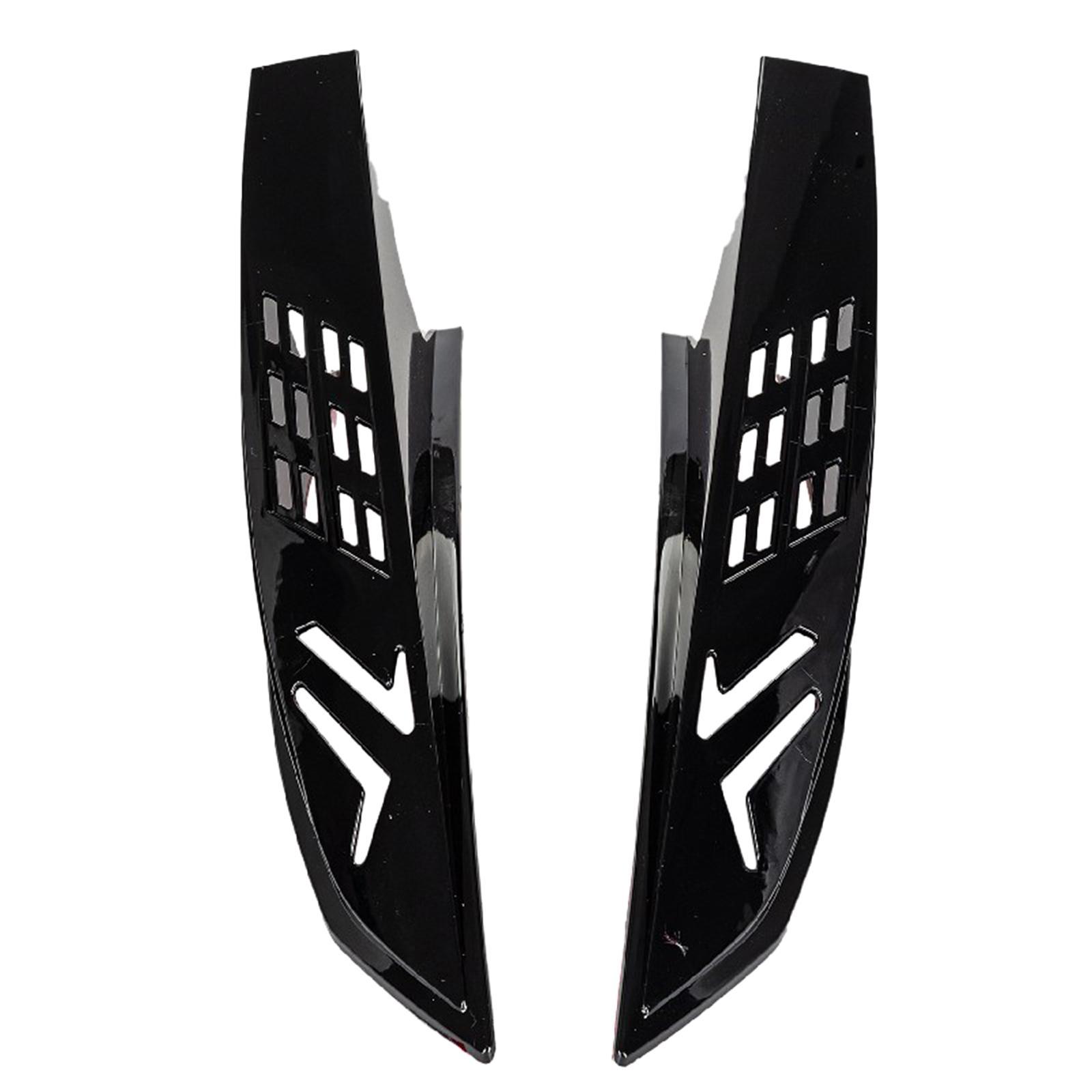 Motorcycle Ears Protective Decorative Parts Black