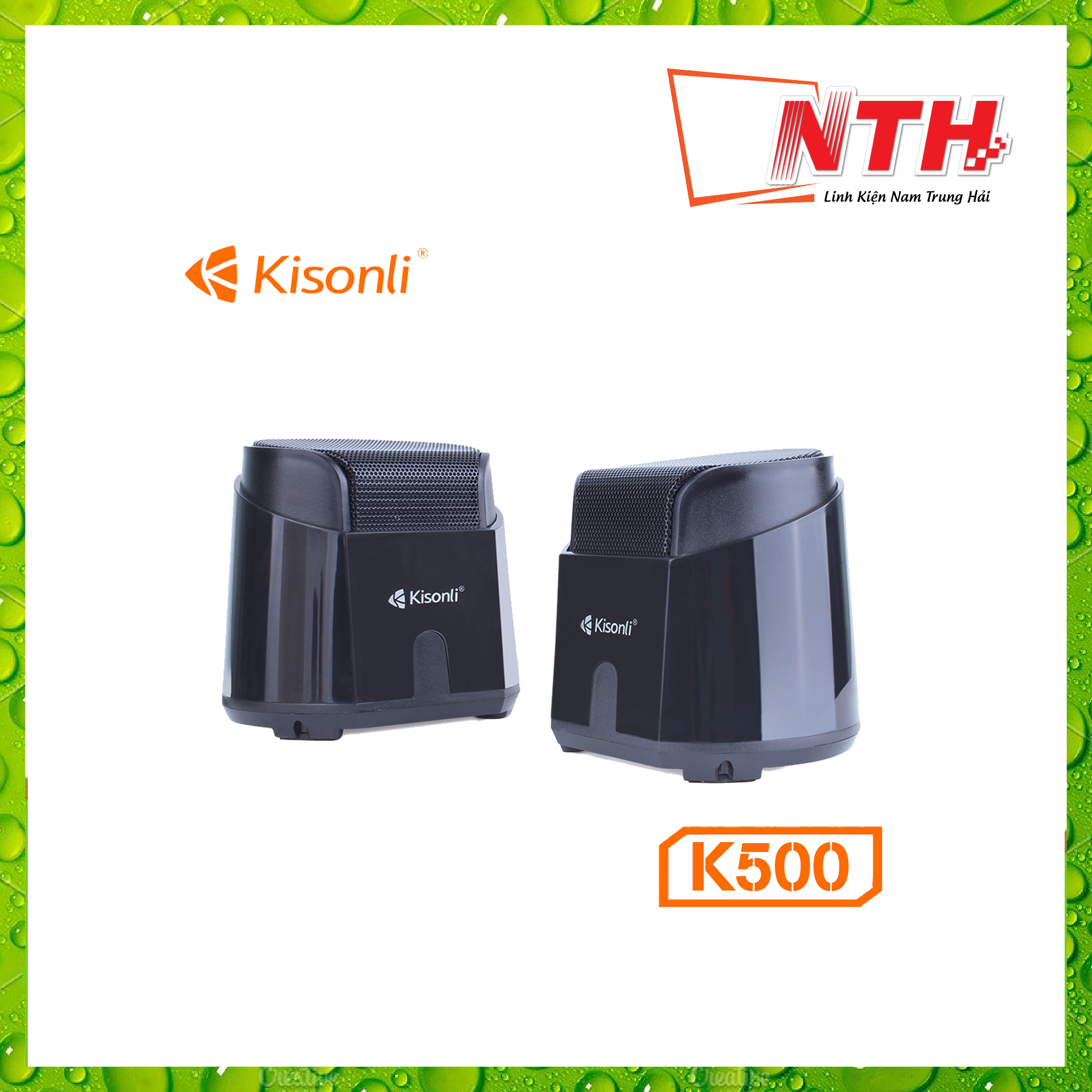 Loa Vi Tính 2.0 Kisonli K500 - Hàng Nhập Khẩu