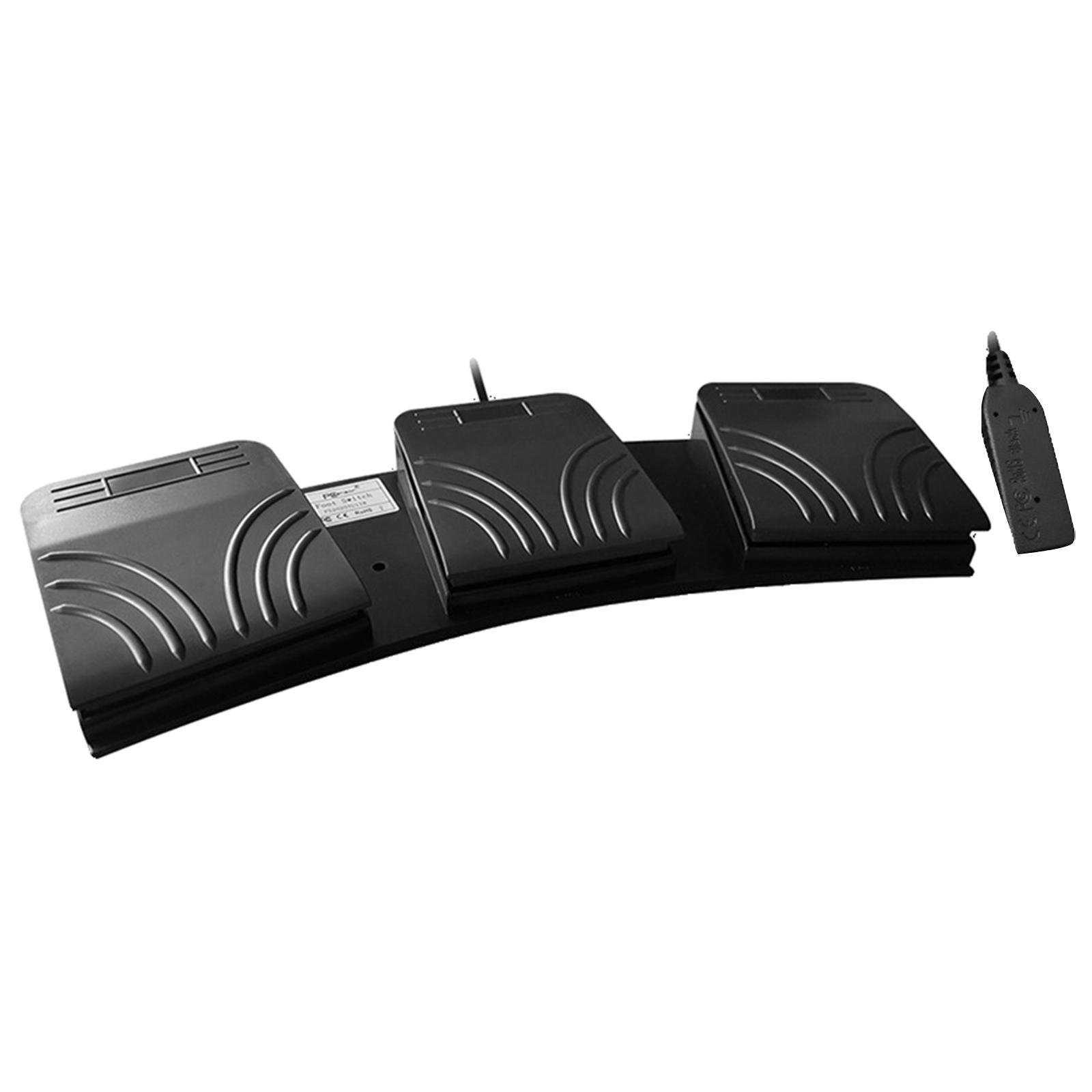 Upgraded USB Foot Pedal Control Switch for Office Equipment Gaming Equipment