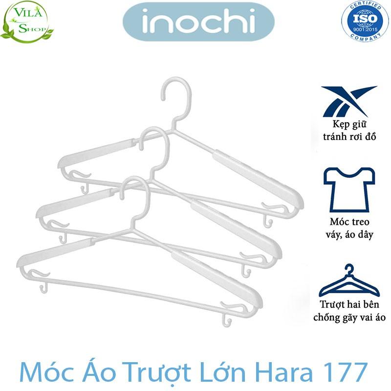 Móc Treo Quần Áo, Móc Nhựa Treo Quần Áo Người Lớn Hara 177, Nhựa Cao Cấp Inochi Tiêu Chẩn Nhật