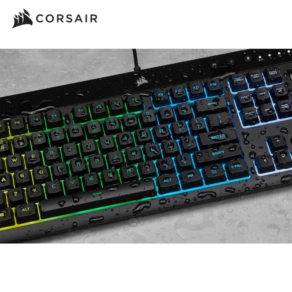 Bàn phím có dây Corsair K55 Pro Lite RGB - Hàng chính hãng