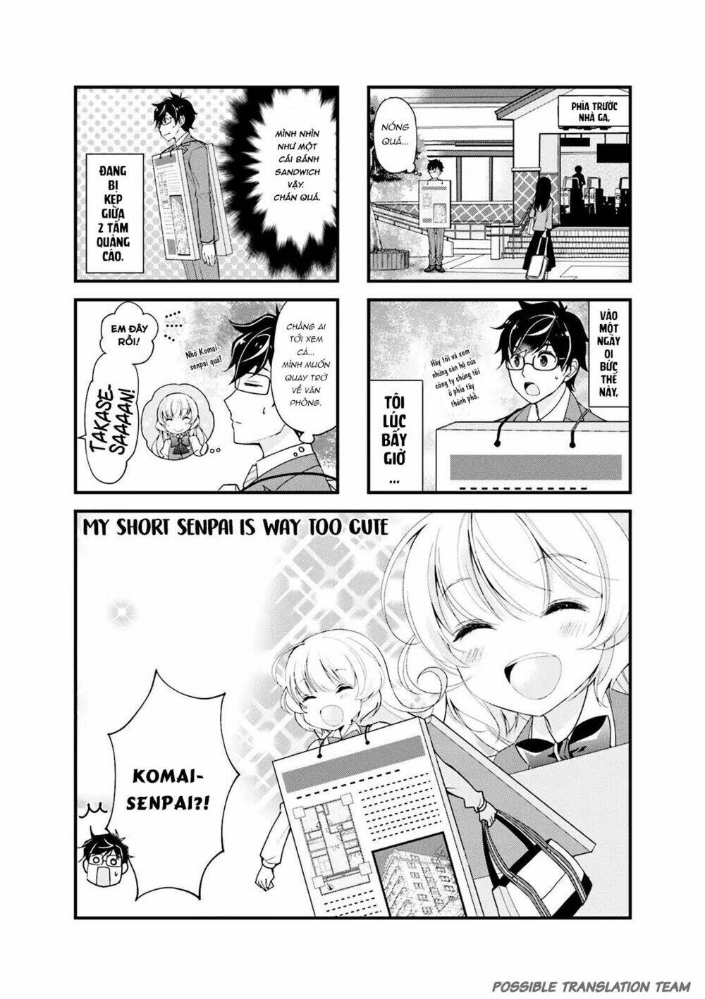 senpai nhỏ nhắn của tôi rất dễ thương chapter 3 2
