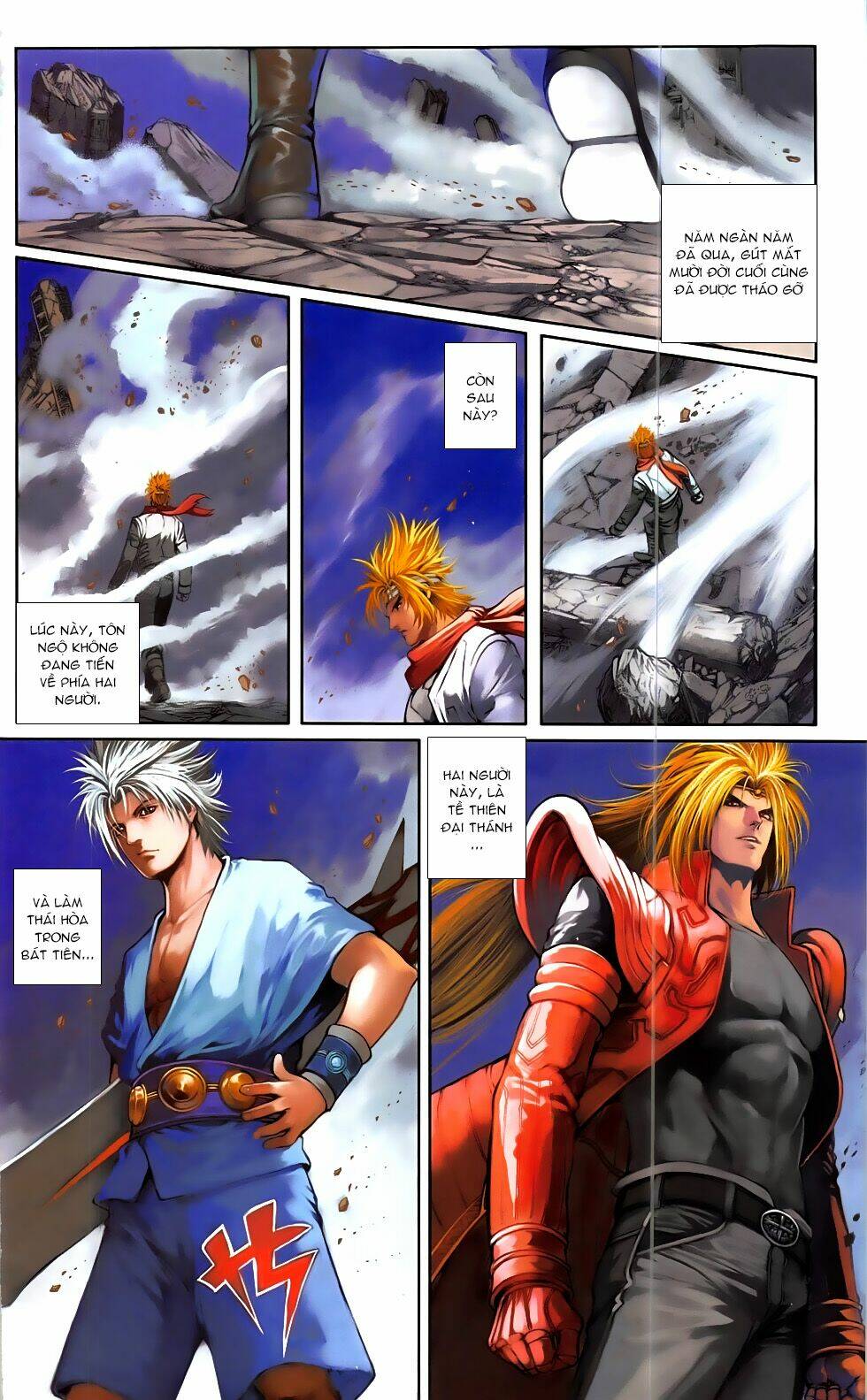 thần binh đấu giả (saint warrior) chapter 4.2 35