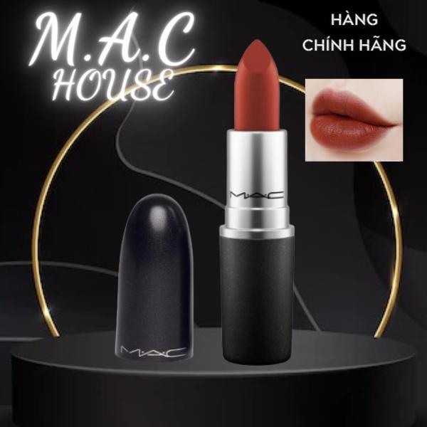Son MAC 646 Marrakesh Màu Son Đỏ Nâu Trầm Ấm
