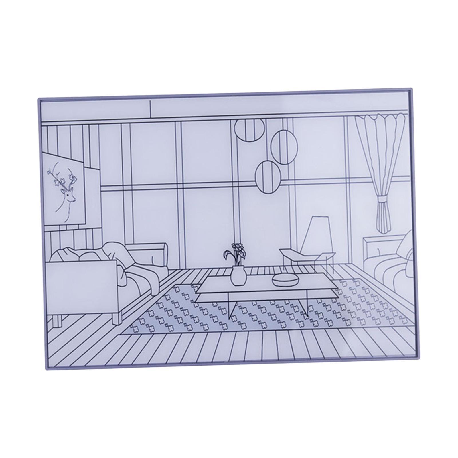 LED Lighting Painting Decoration Art Painting Adjustable LED Glowing Photo Frame Adults Table Lamp Night Lamp for Bedroom Desktop Party Home