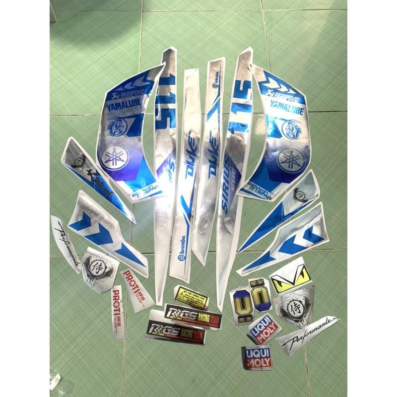 Tem sirius fi duke xanh bac crom