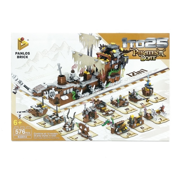 Bộ lắp ráp 12 trong 1 Panlos Brick 633014