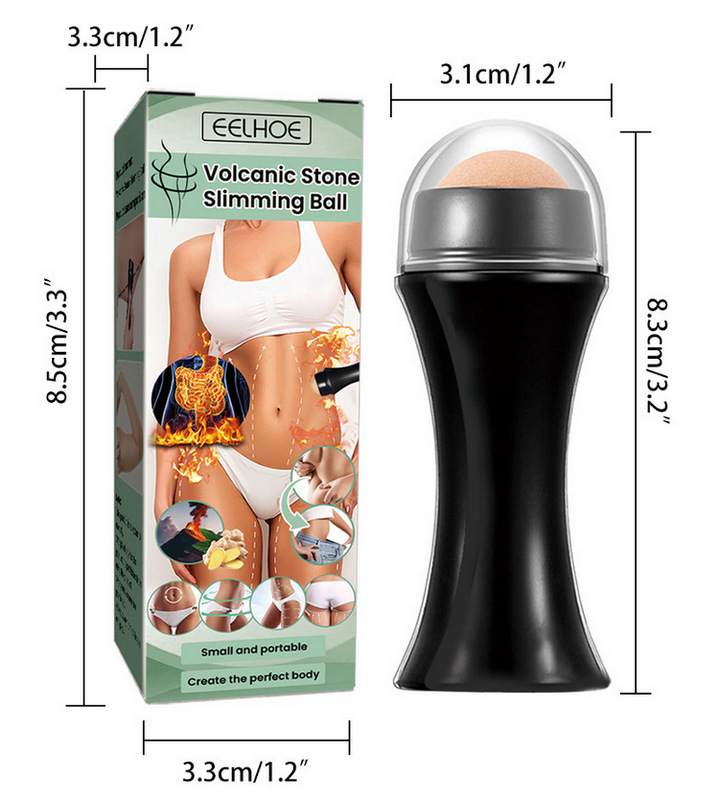 Thanh Lăn Massage Tan Mỡ, Săn Cơ EELHOE de Balle Volcanique - Home and Garden