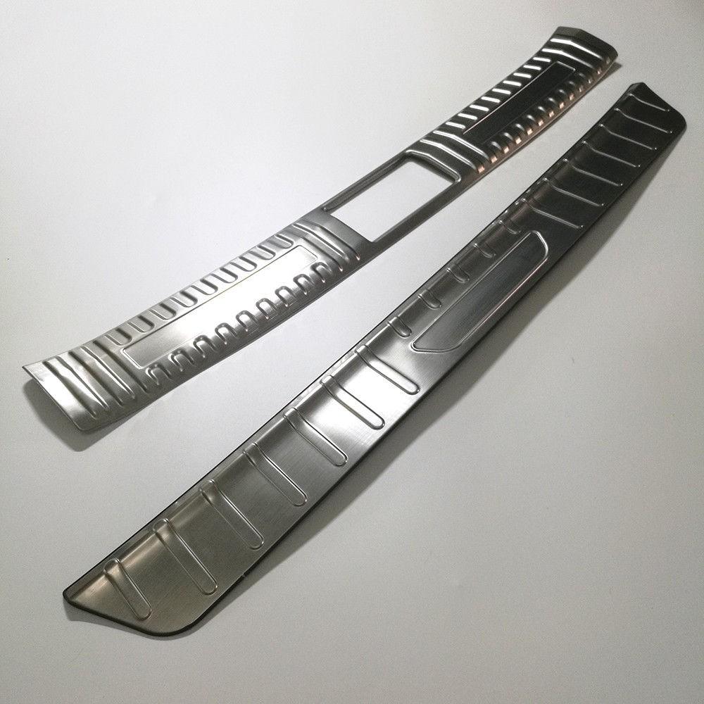 Chống Trầy Cốp Dành Cho Xe KONA 2018 2019 2020 mẫu Inox