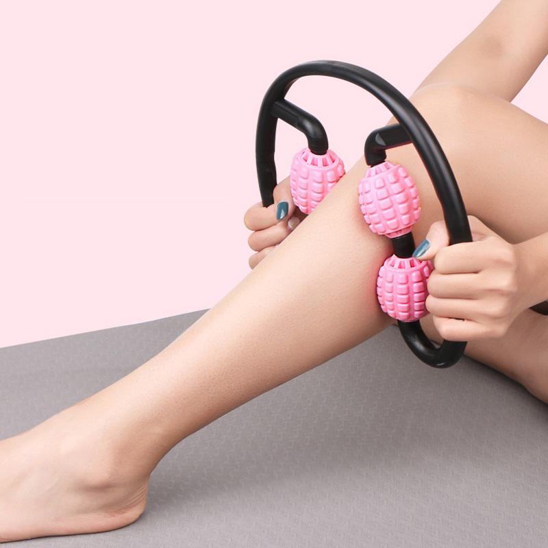 Vòng Chân Kẹp Cơ Massage Thư Giãn Con Lăn Tập Thể Dục Chân Thiết Bị Stovepipe Beautifier Chân Huấn Luyện