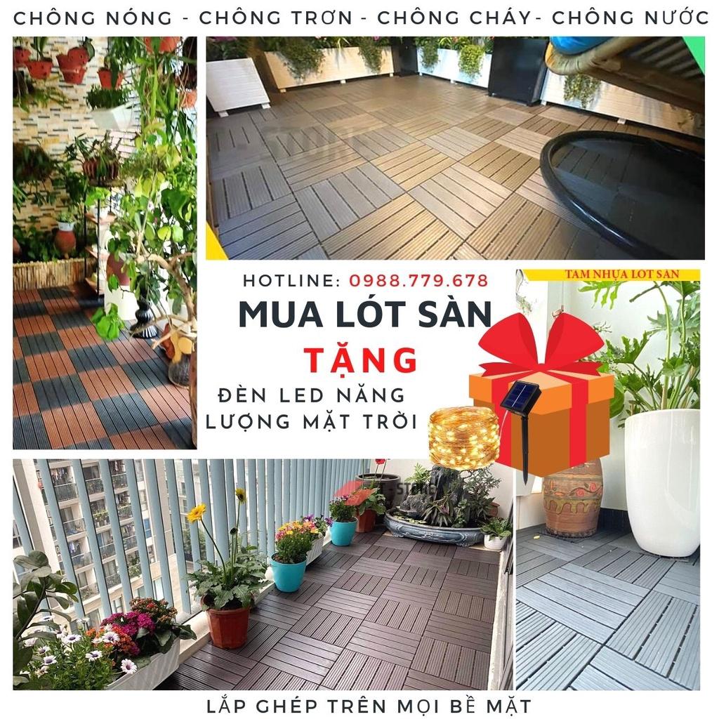Vỉ lót sàn nhựa ban công 5 nan TS-700. Tấm Nhựa Lót Sàn Ban Công/Nhà/Nhà Tắm/Hồ Bơi/Hồ cá Koi.