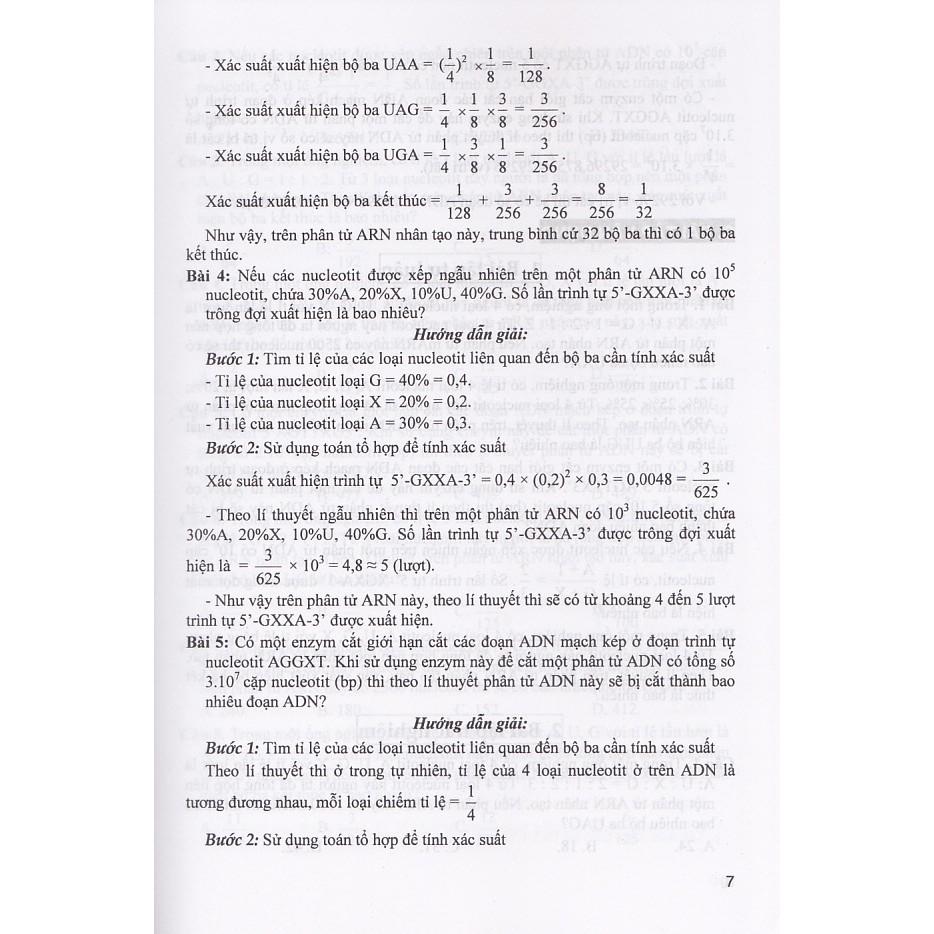 Sách - Phương pháp giải toán Xác suất Sinh học (Tái bản 2)