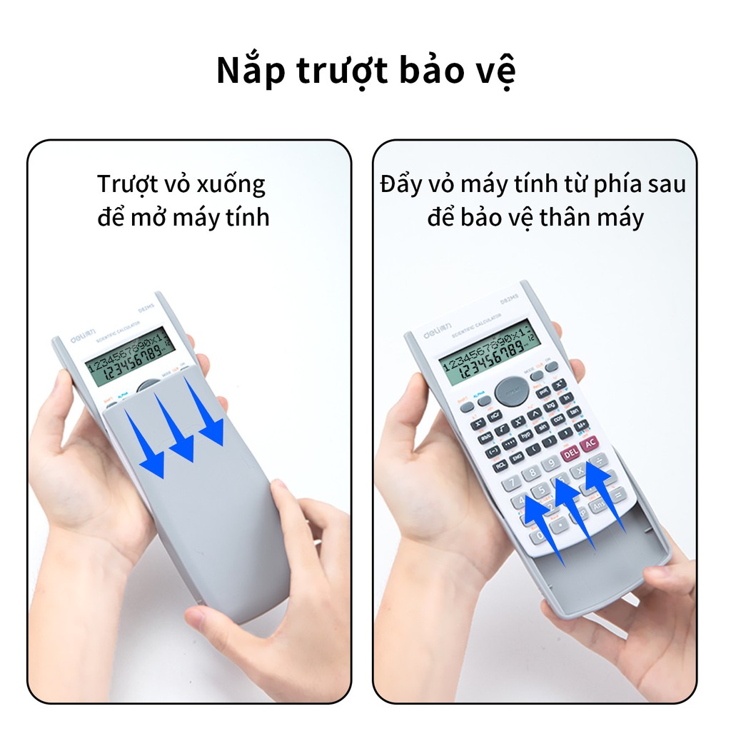 Máy tính kỹ thuật Deli - D82MS