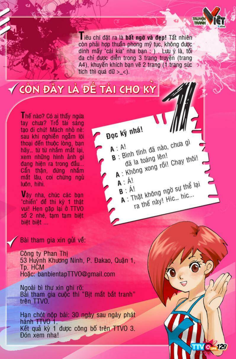 tạp chí truyện tranh việt nam online - ttvo chapter 1 131