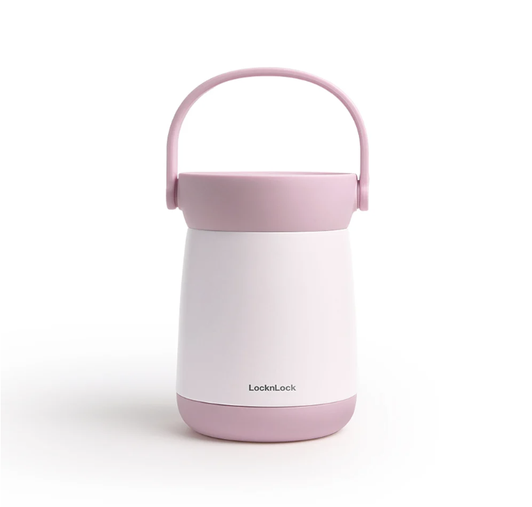 Hộp Giữ Nhiệt LocknLock Mushroom Portable - 2 Dung Tích (1.3L và 1.6L) - LHC8048PIK, LHC8049IVY