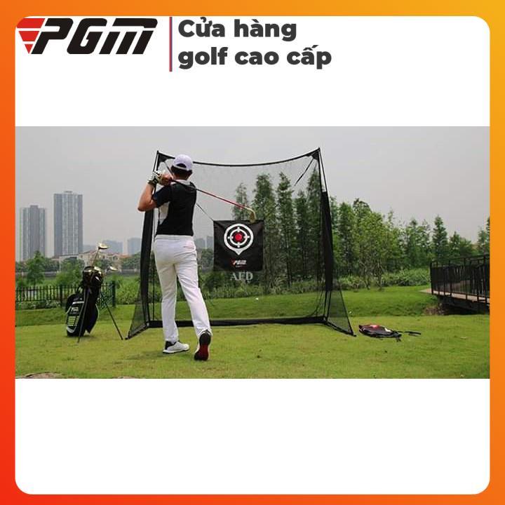 COMBO LƯỚI TẬP SWING GOLF LSW250 + THẢM TẬP 1.2x1.2 - NEW GOLF SWING TRAINER PRACTICE NET DOUBLE TARGET LSW250