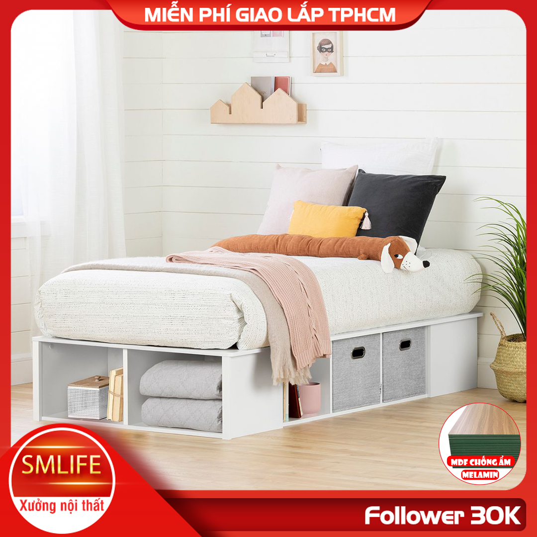 Giường ngủ cao cấp thiết kế sang trọng SMLIFE Sheetal