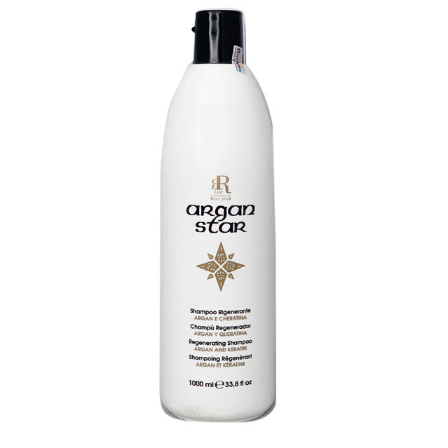 Dầu Gội Regenerating Shampoo Argan And Keratin 1000Ml