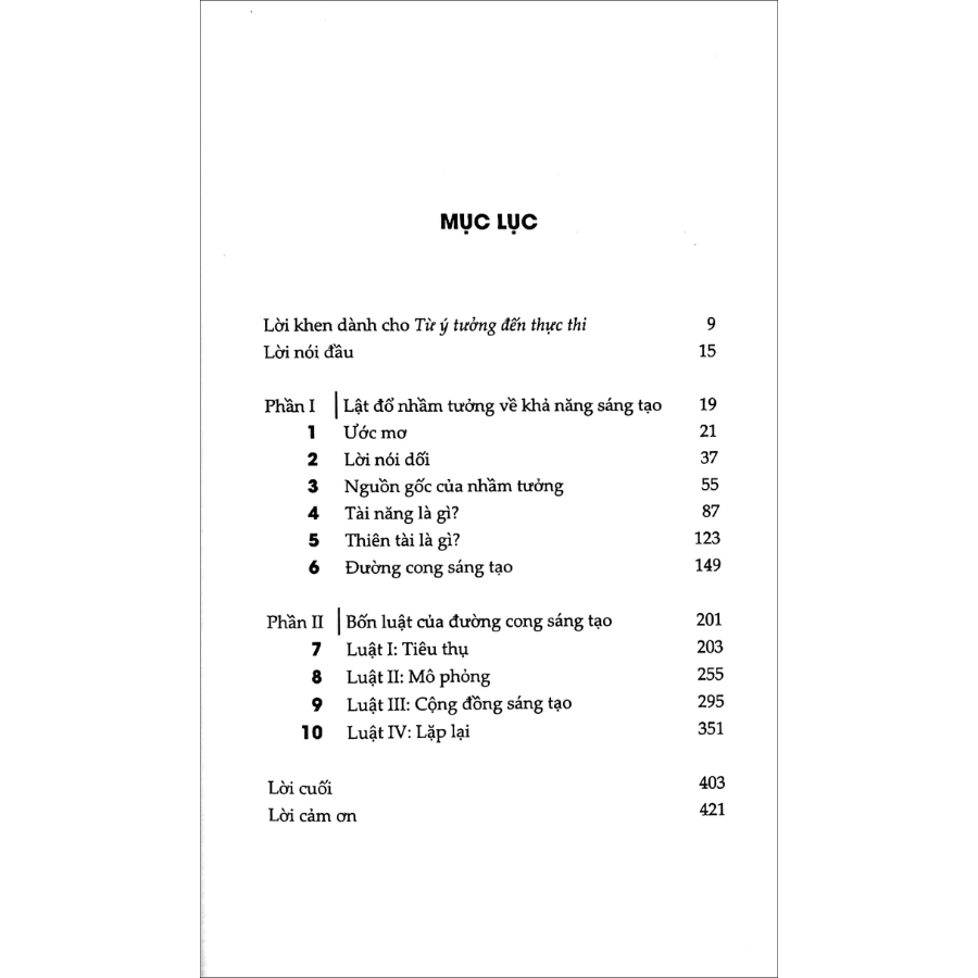 Từ Ý Tưởng Đến Thực Thi