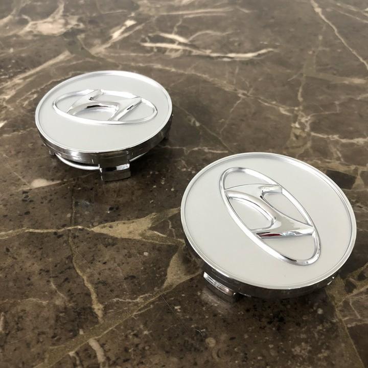 Logo chụp bánh xe ô tô Hyundai HY-60 Kích thước 60mm