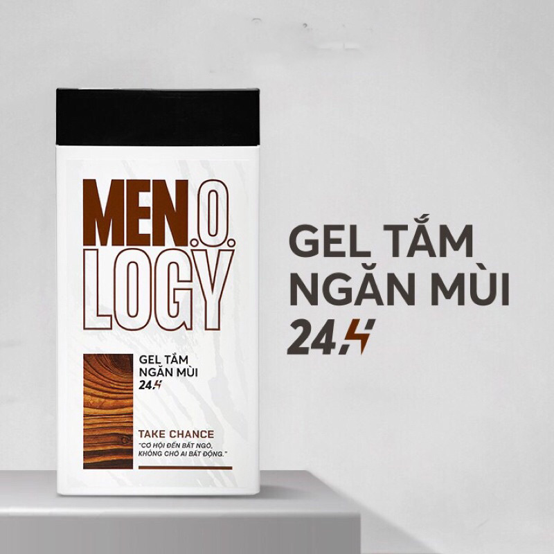 Gel Tắm MEN.O.LOGY Ngăn Mùi 24h Take Chance