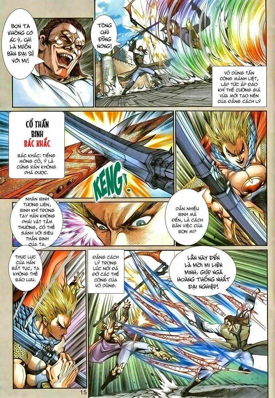 thần binh tiền truyện 1 - đỉnh phong tuyệt chiến chapter 5 14