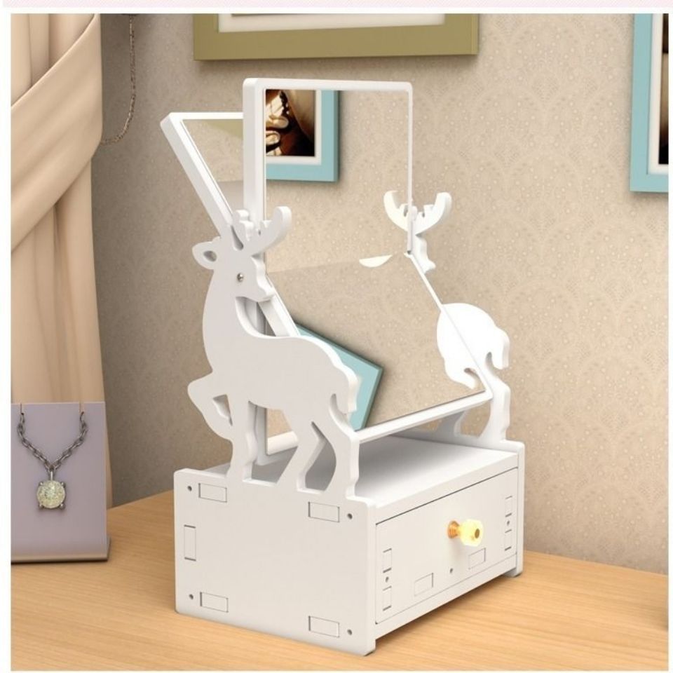 Gương kèm tủ trang điểm 1 ngăn kéo