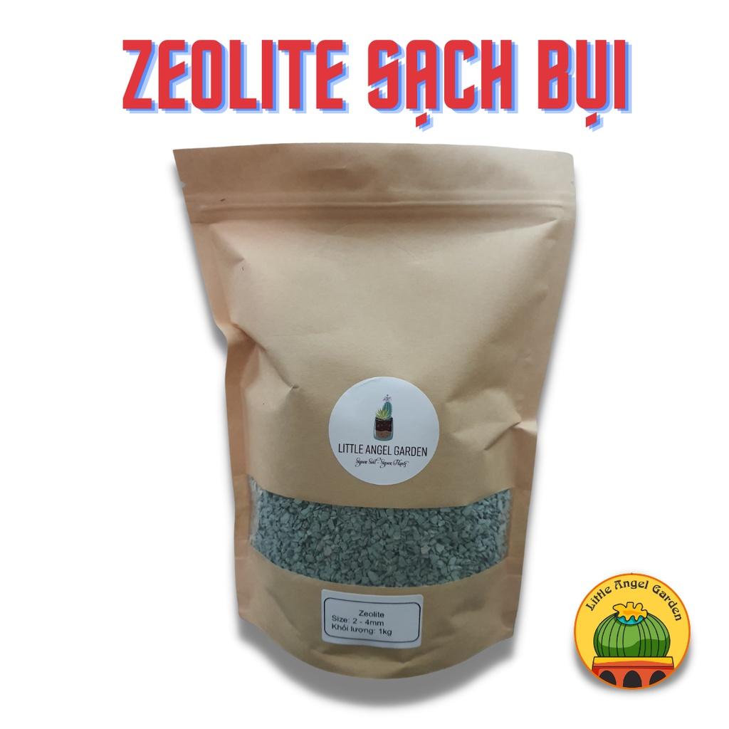 Đá khoáng Zeolite sạch bụi size 2-4 hoặc 3-6 mm| Rải mặt và trộn giá thể sen đá, xương rồng...