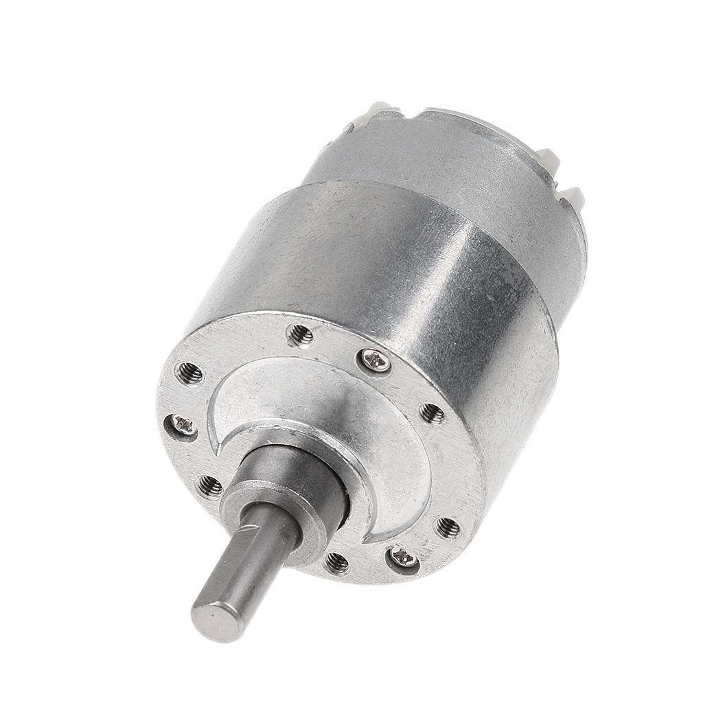 37mm 6V/ 12V DC 150rpm High Torque Gear Box Electric Motor New - 6V