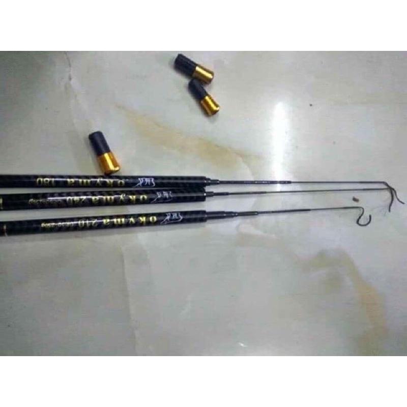 Cần câu tay dài 2m7 cần cá 1 dến 7kg thu gọn 30cm nhét cốp xe máy